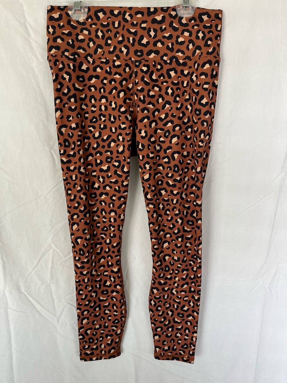 Fabletics PowerHold Leopard Print Leggings - Size Small (Approx)